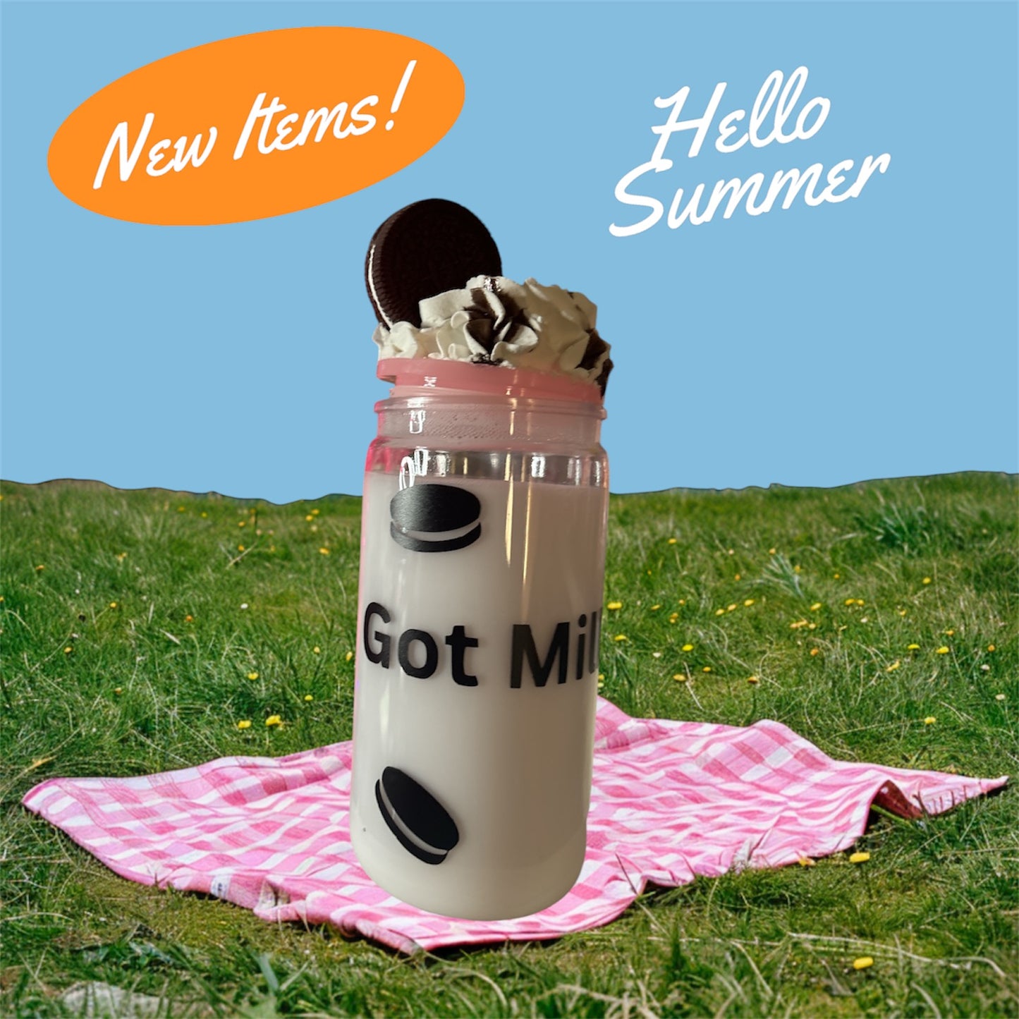 Got Milk? Oreo cookie milky cup
