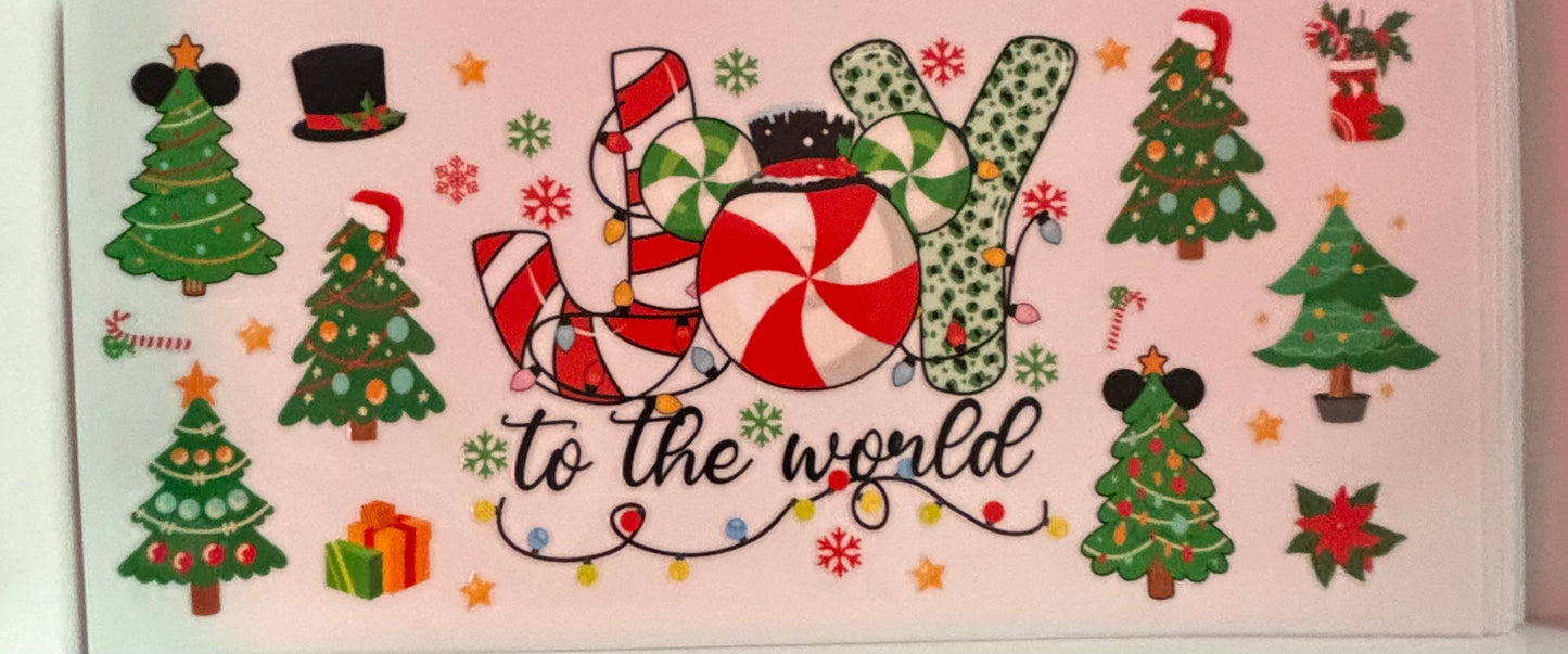 Holiday wraps 16 oz snow globes