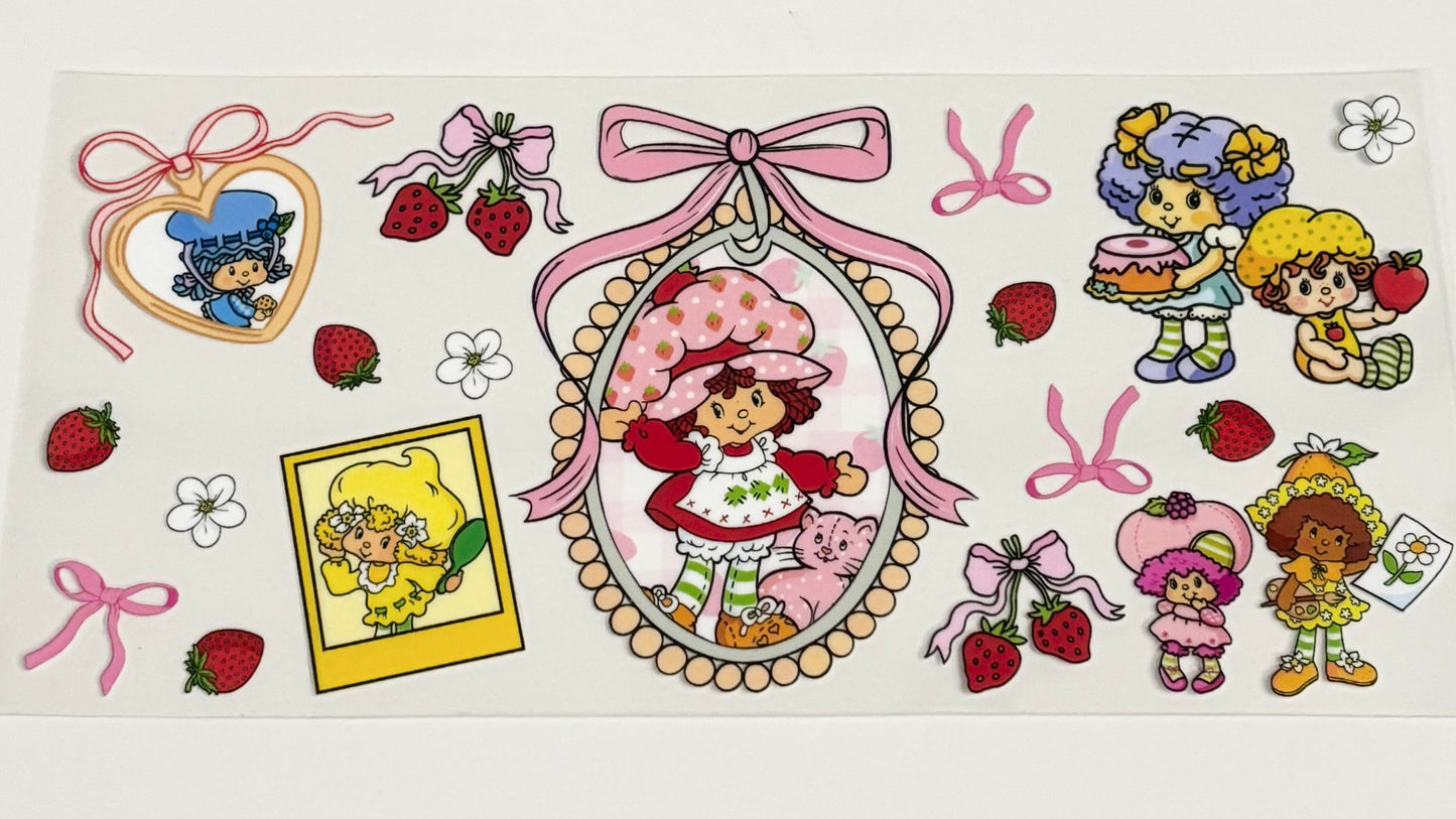 Strawberry Shortcake Wraps