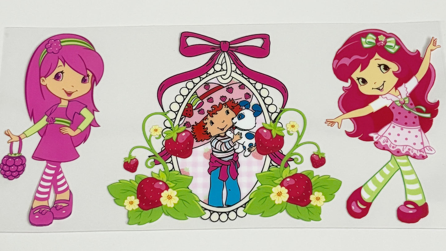 Strawberry Shortcake Wraps