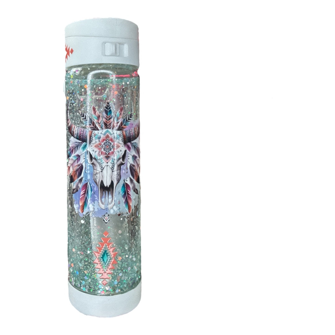 16 oz skinny snowglobes