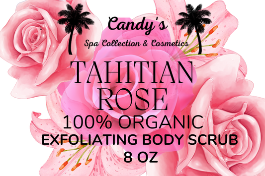 Tahitian Rose Sugar scrub 8 oz