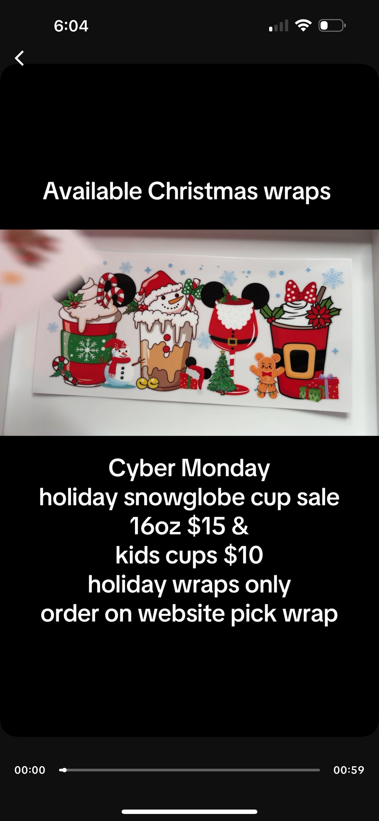 Cyber Monday Kids snow globes