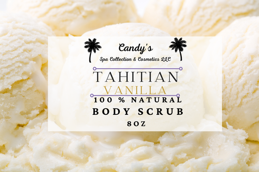 Tahitian vanilla sugar scrub