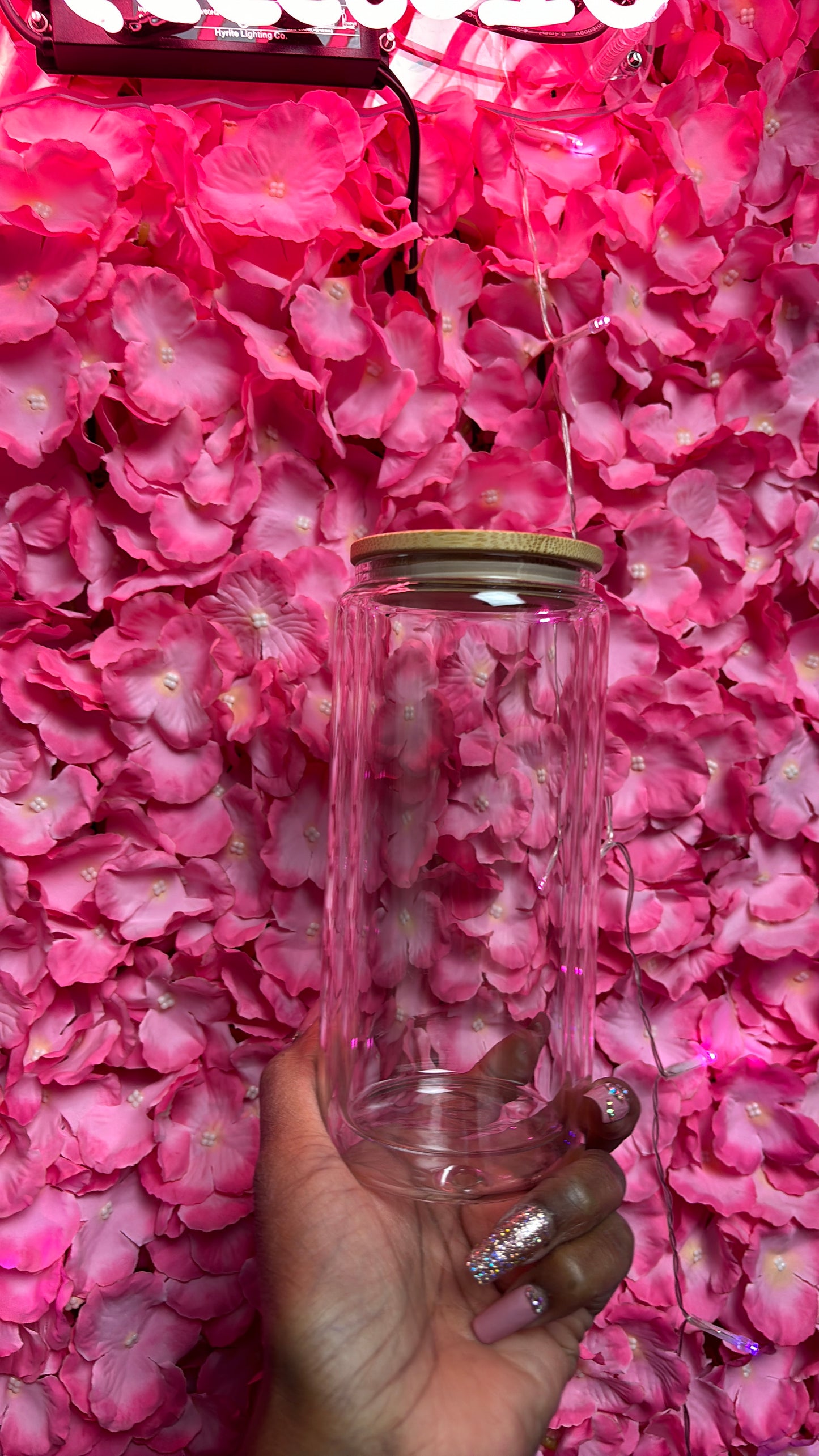 Snow globe glass cans