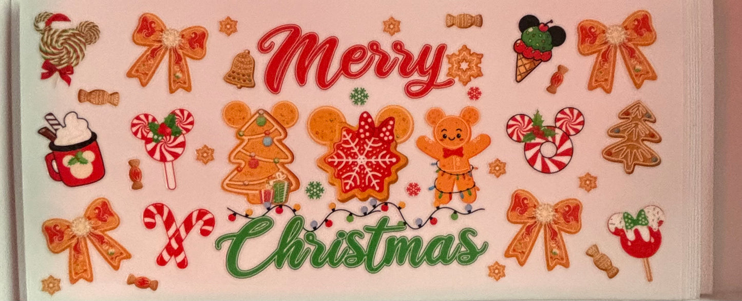 Holiday wraps 16 oz snow globes