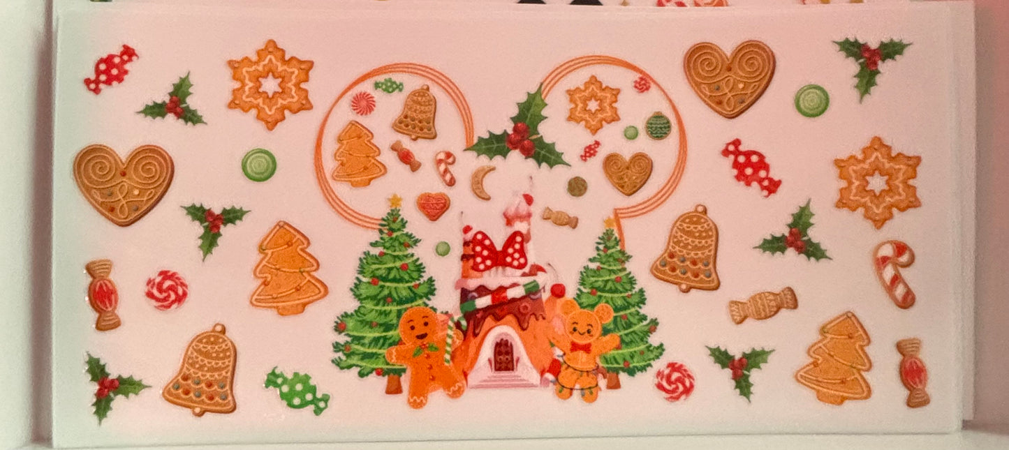 Holiday wraps 16 oz snow globes