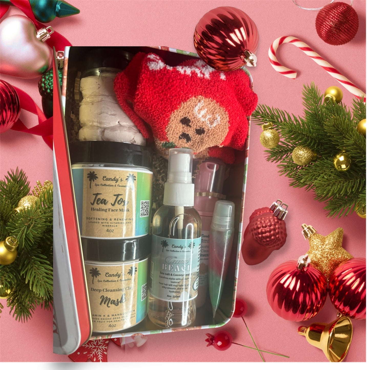 Candy spa collection holiday skincare set