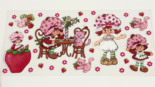 Strawberry Shortcake Wraps